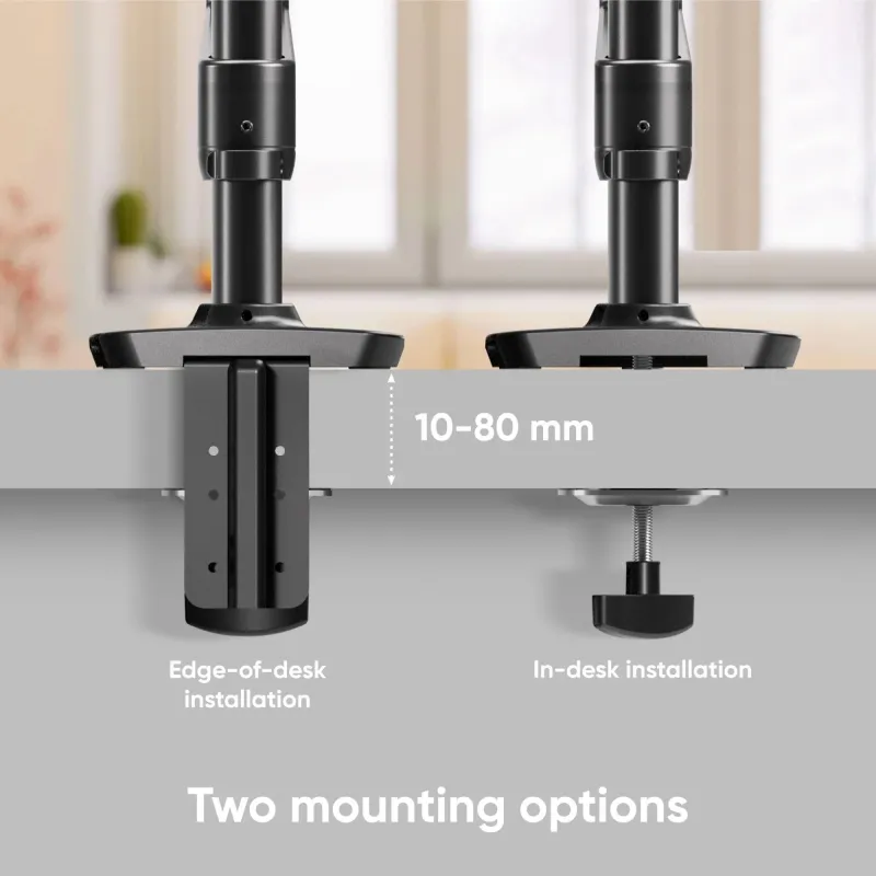 Monitor acc desk mount-13-34 black g75-b onkron