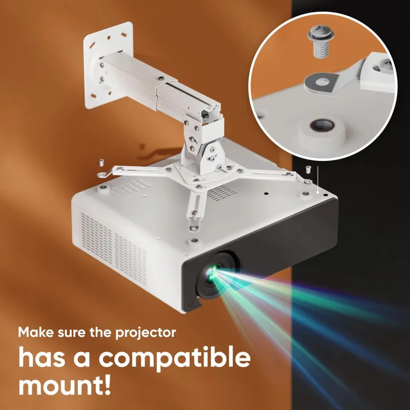 Projector acc mount-white k3a-w onkron