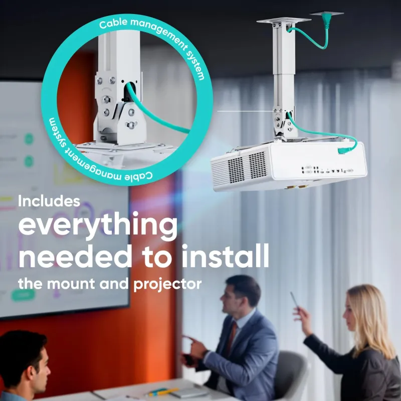 Projector acc mount-white k3a-w onkron