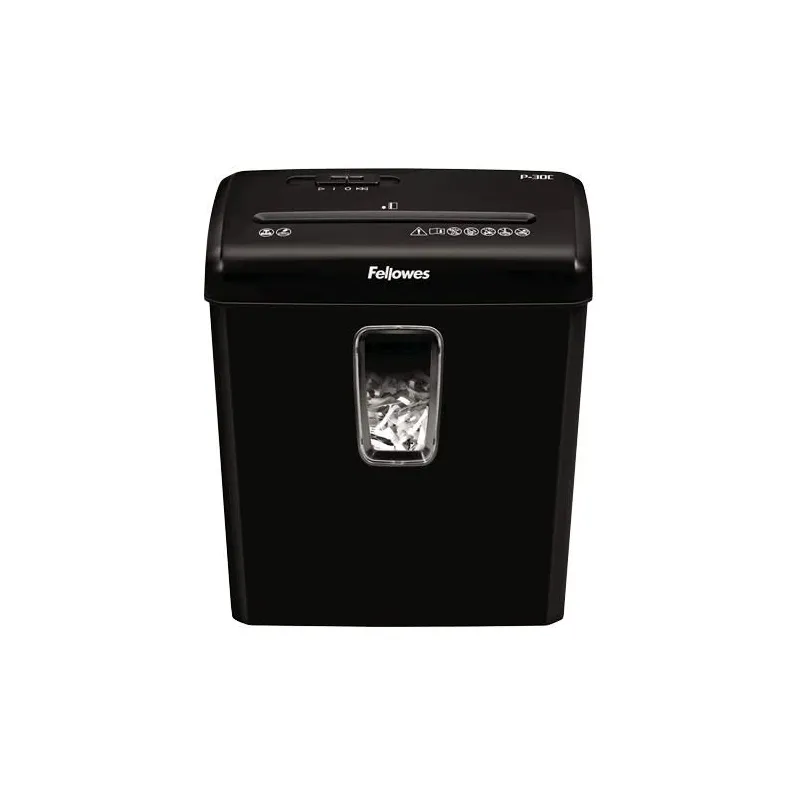 Shredder powershred p-30c-cross cut 6008101 fellowes