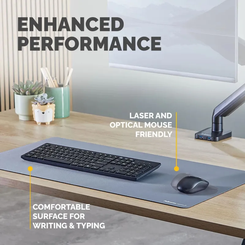 Desk mat breyta-marine 100139322 fellowes