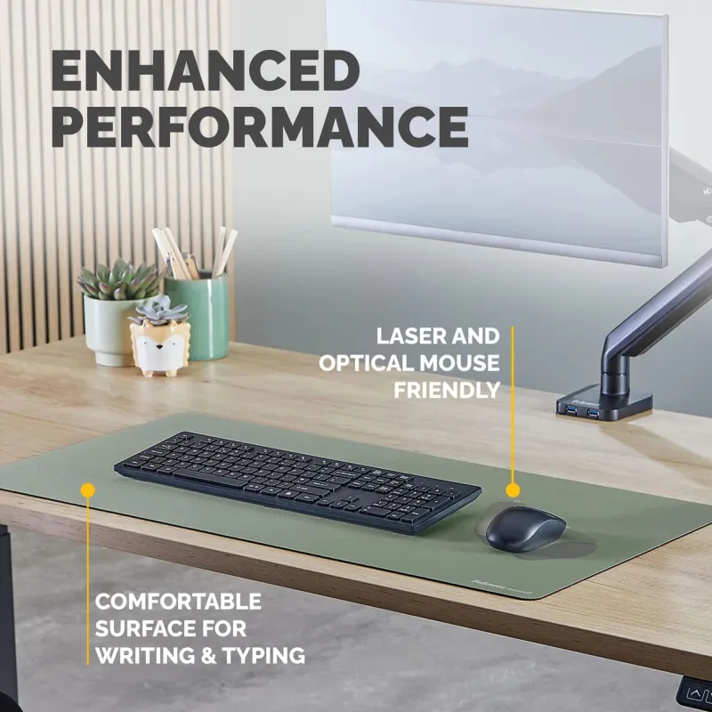 Desk mat breyta-sage 100139323 fellowes