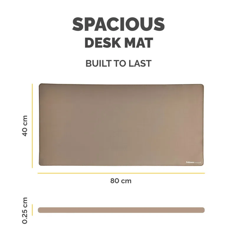 Desk mat breyta-sand 100139324 fellowes