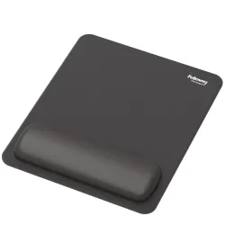 Mouse pad wrist rest-black 100142555 fellowes