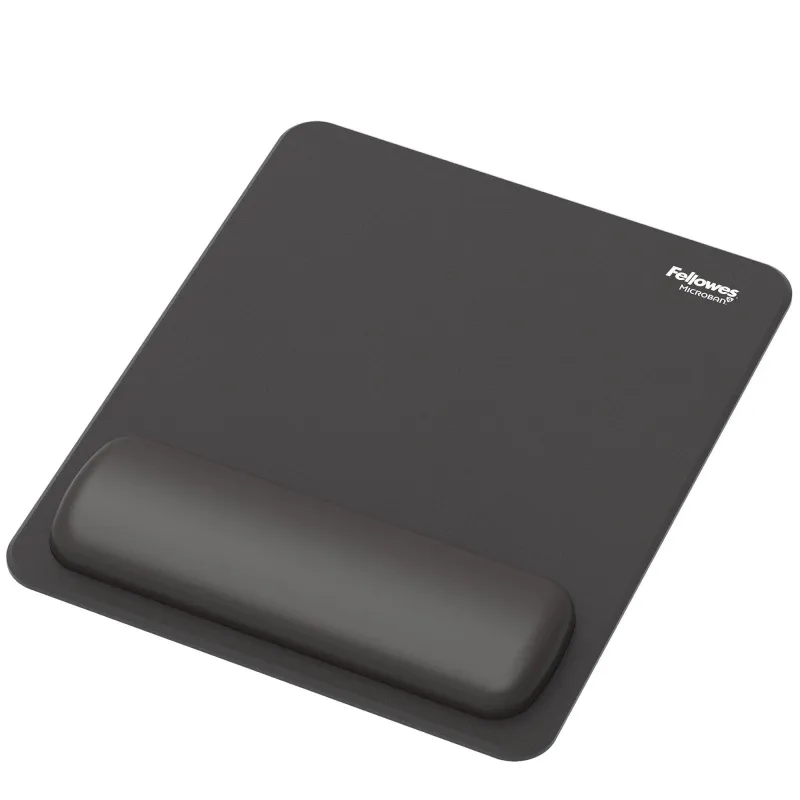 Mouse pad wrist rest-black 100142555 fellowes