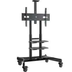 Tv set acc mobile stand-50-86-black ts1881-b onkron