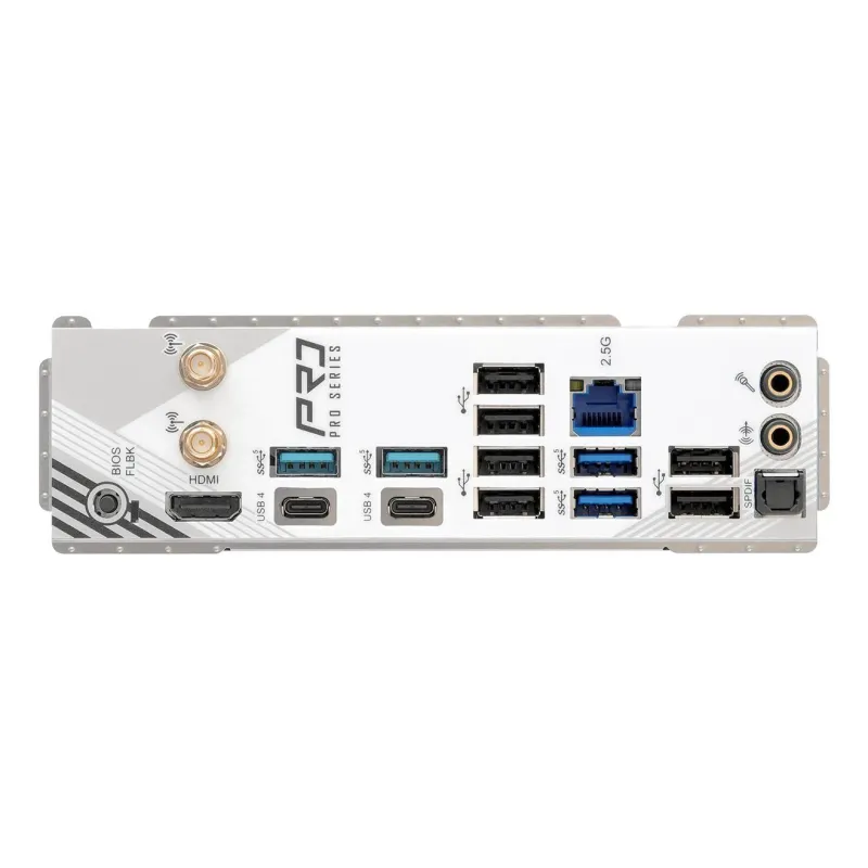 Mainboard-ASROCK-AMD X870-SAM5-ATX-Memory DDR5-Memory slots 4-1xPCI-Express 4.0 16x-1xPCI-Express 5.0 16x-4xM.2-1xHDMI-6xUSB