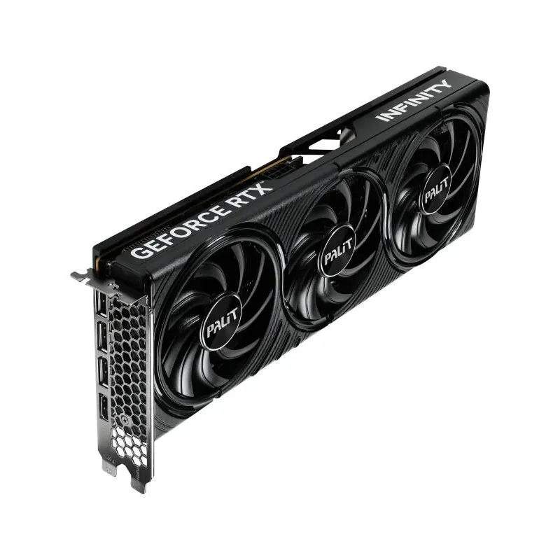 Graphics Card-PALIT-NVIDIA GeForce RTX 5060 Ti-16 GB-GDDR7-128 bit-PCIE 5.0 16x-Memory 1750 MHz-Triple slot