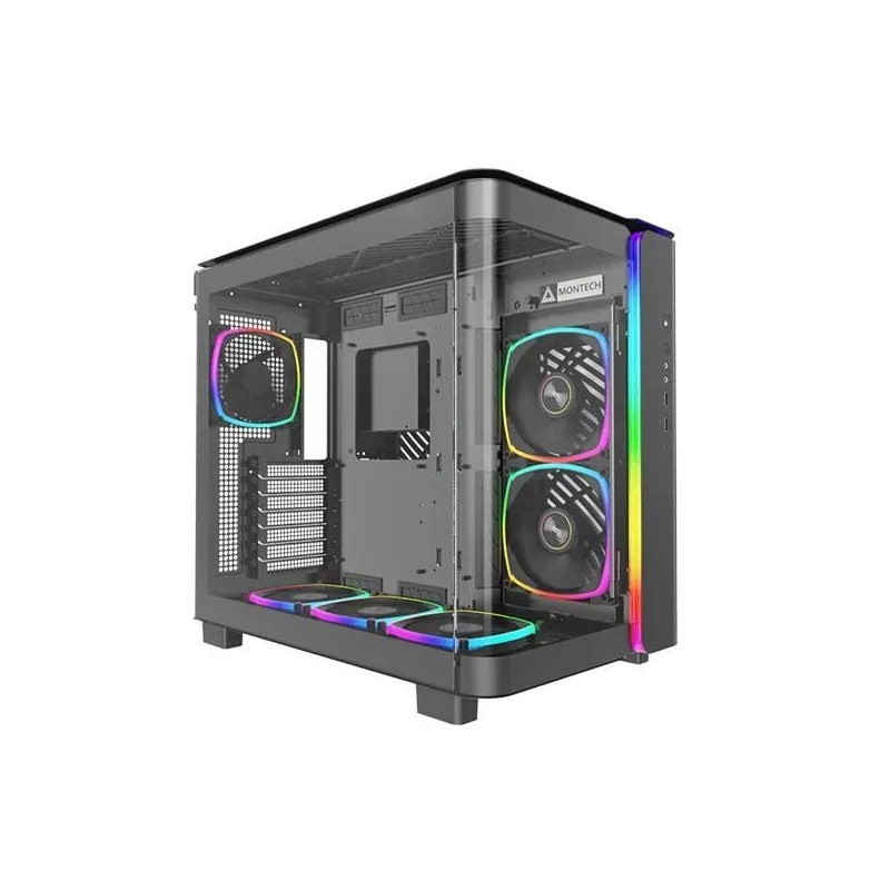 Case-MONTECH-KING 95 PRO ,B,-MidiTower-Not included-ATX-MicroATX-MiniITX-Colour Black-KING95PRO,B,