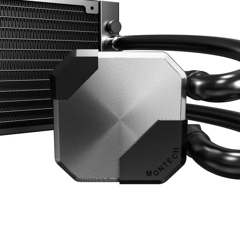 Cpu cooler multi socket black-hyperflow silent240,b, montech