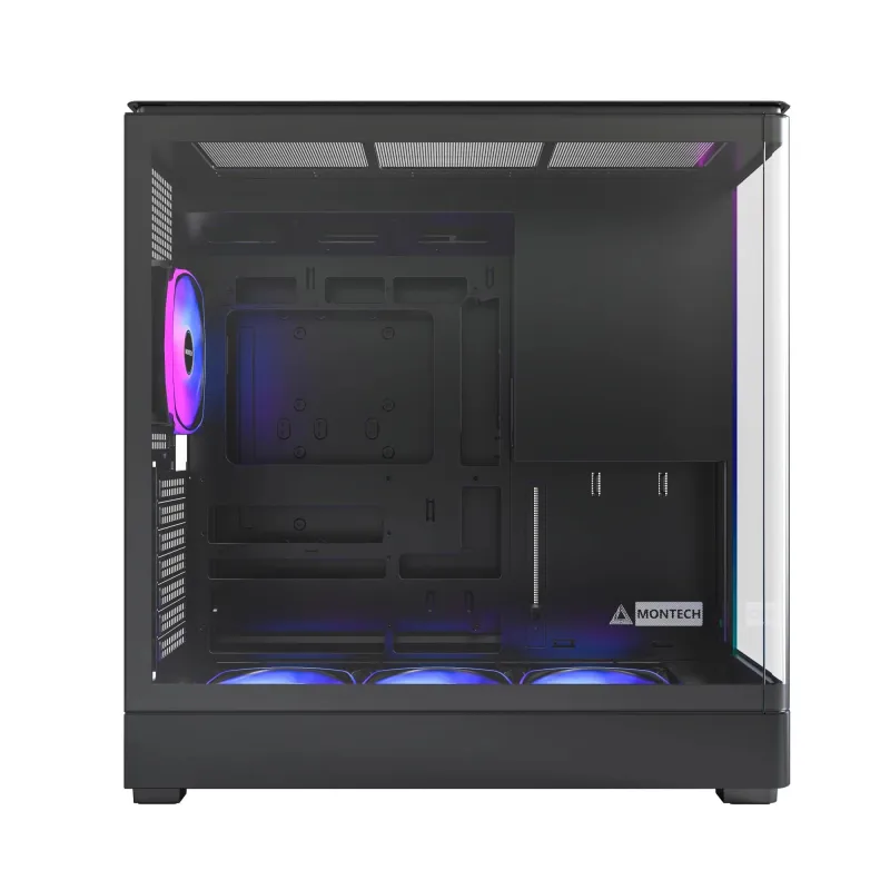 Case-MONTECH-micro ATX-Mini-ITX-Black-Midi Tower-PC-KING 45 PRO-KING45PRO,B,