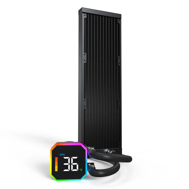 Cpu cooler multi socket black-hyperflow digital 360 montech