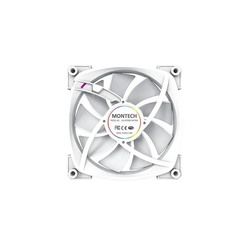 Case fan 120mm-ax120 pwm white montech