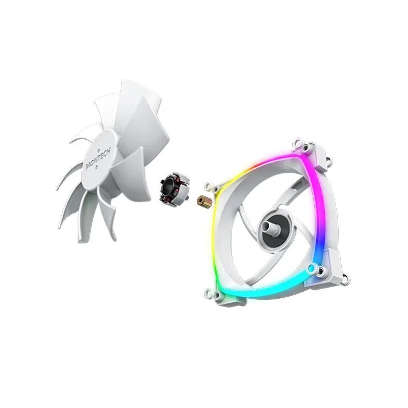 Case fan 120mm-ax120 pwm white montech