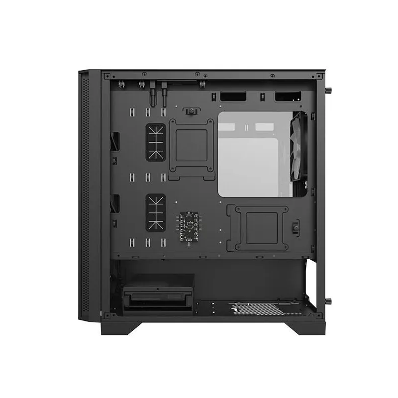 Case-MONTECH-AIR 100 ARGB-MidiTower-Case product features Transparent panel-Not included-MicroATX-MiniITX-Colour