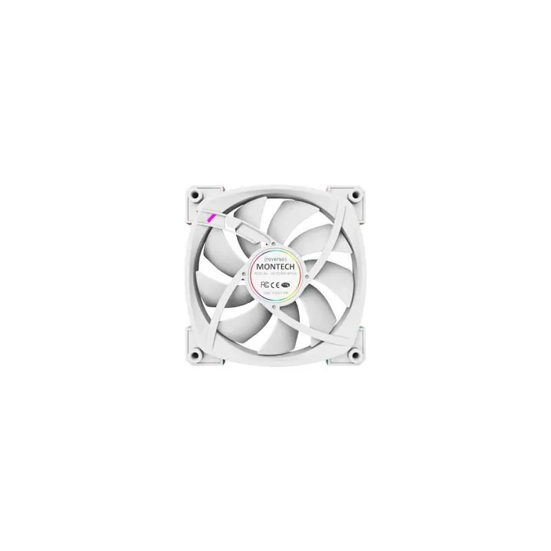 Case fan 120mm-rx120 pwm white montech