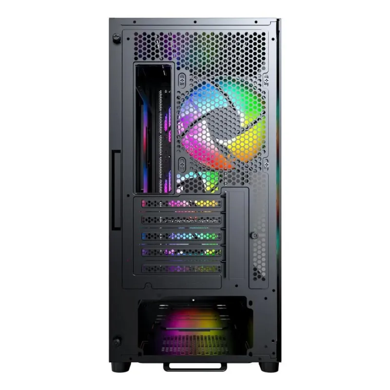 Case-MONTECH-micro ATX-Mini-ITX-Black-X5M-X5M,B,