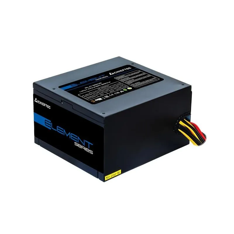 Power Supply-CHIEFTEC-600 Watts-Efficiency 80 PLUS BRONZE-PFC Active-ELP-600S