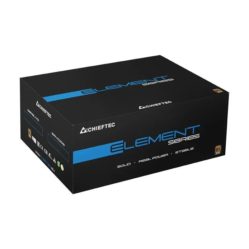 Power Supply-CHIEFTEC-700 Watts-Efficiency 80 PLUS BRONZE-PFC Active-ELP-700S