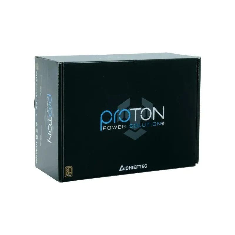 Power Supply-CHIEFTEC-500 Watts-Efficiency 80 PLUS BRONZE-PFC Active-BDF-500S