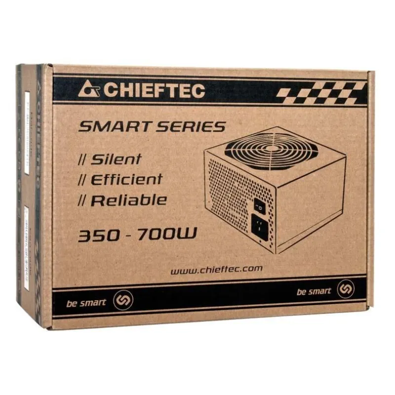 Power Supply-CHIEFTEC-GPS-700A8-700 Watts-Efficiency 80 PLUS-PFC Active-GPS-700A8