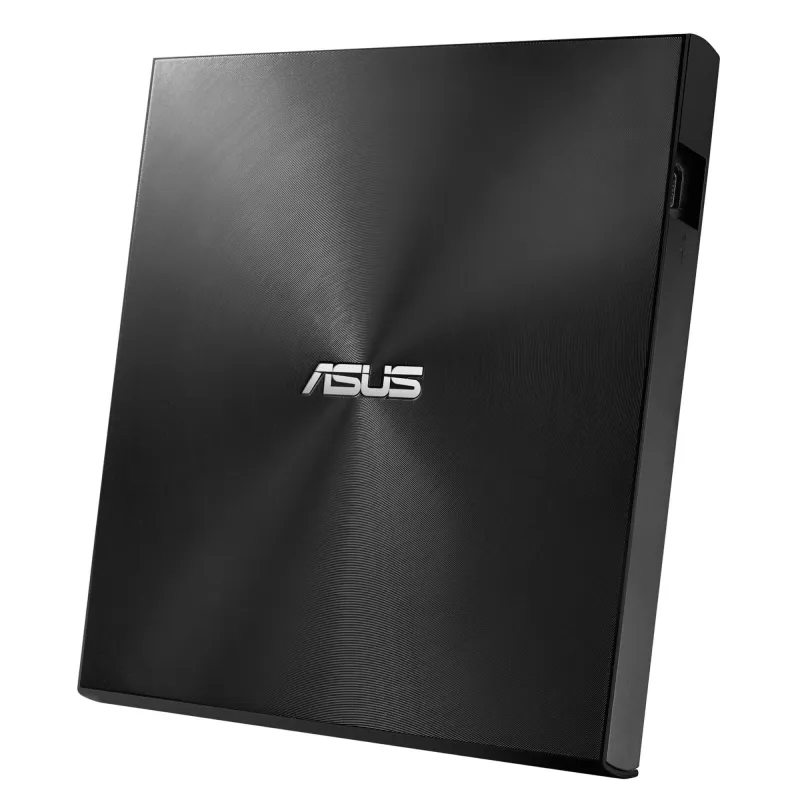 Asus - ZenDrive U8M ,SDRW-08U8M-U, - Interface USB Type-C - DVD±RW - CD read speed 24 x - CD write speed 24 x - Black