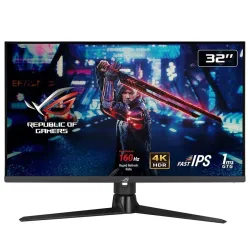 LCD Monitor-ASUS-32-Gaming-4K-Panel IPS-3840x2160-16:9-160Hz-Matte-1 ms-Swivel-Height adjustable-Tilt-Colour