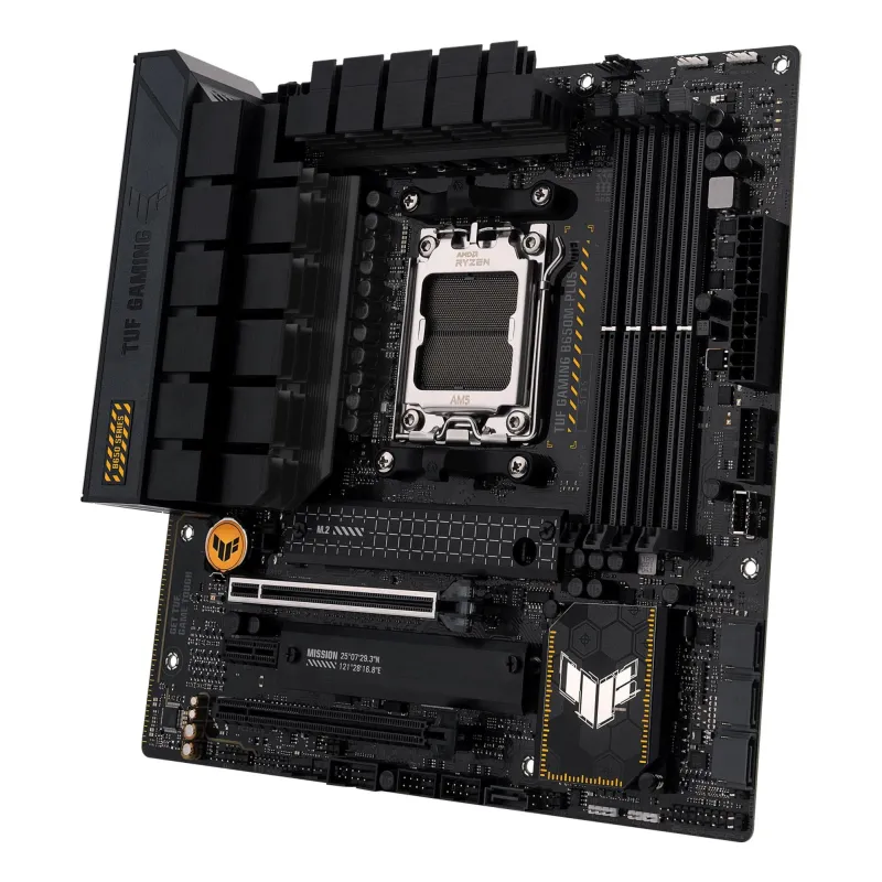 Mainboard-ASUS-AMD B650-SAM5-MicroATX-Memory DDR5-Memory slots 4-1xPCI-Express 4.0 1x-1xPCI-Express 4.0