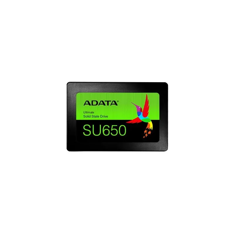 ADATA - Ultimate SU650 - 256 GB - SSD form factor 2.5 - Solid-state drive interface SATA 6Gb-s - Read speed 520 MB-s - Write