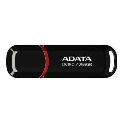 Memory drive flash usb3 256gb-black auv150-256g-rbk adata