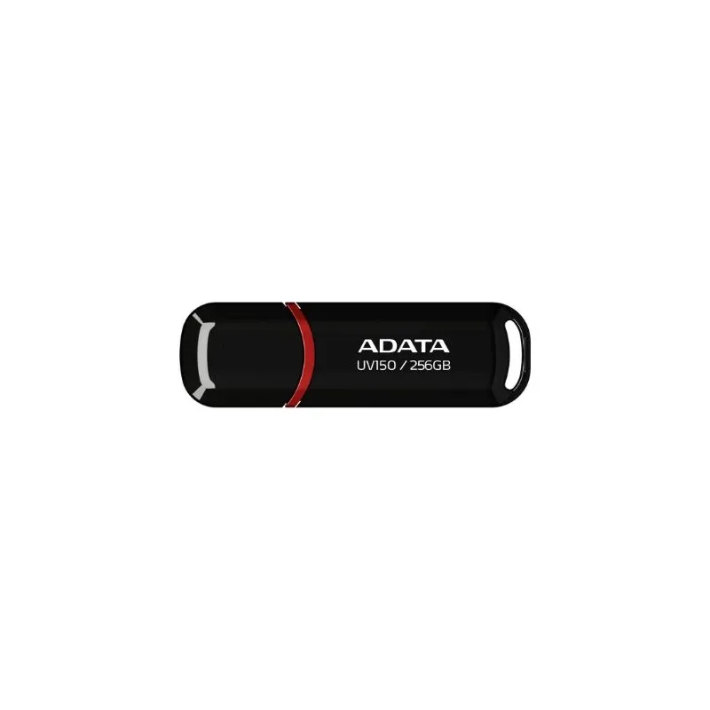 Memory drive flash usb3 256gb-black auv150-256g-rbk adata