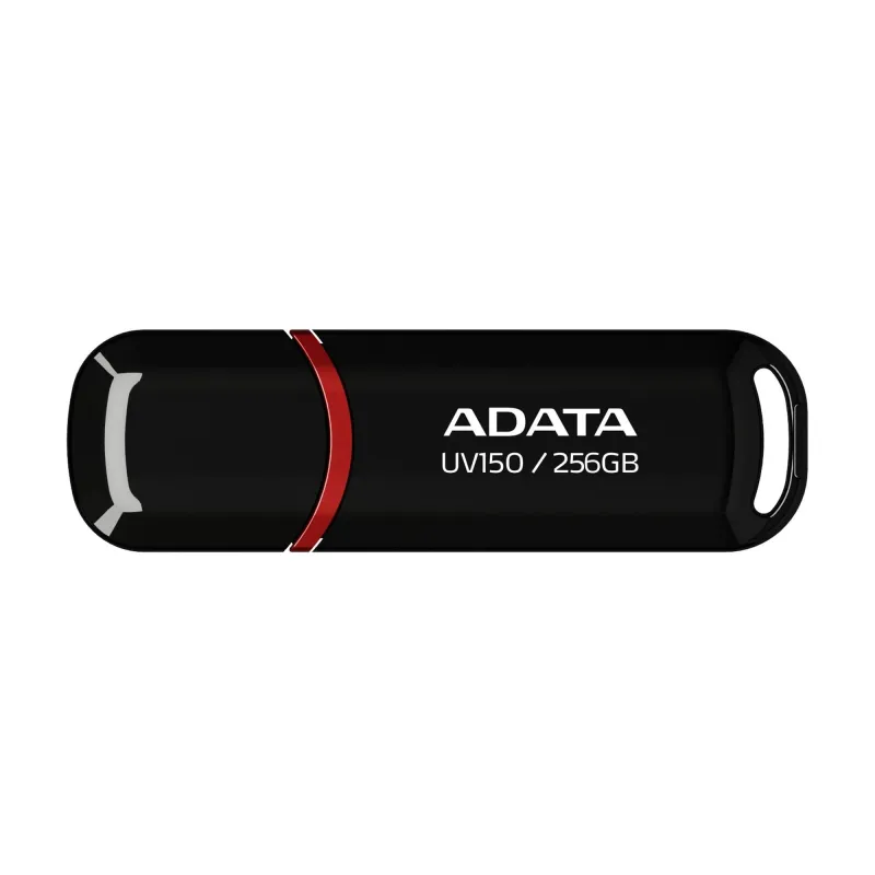 Memory drive flash usb3 256gb-black auv150-256g-rbk adata