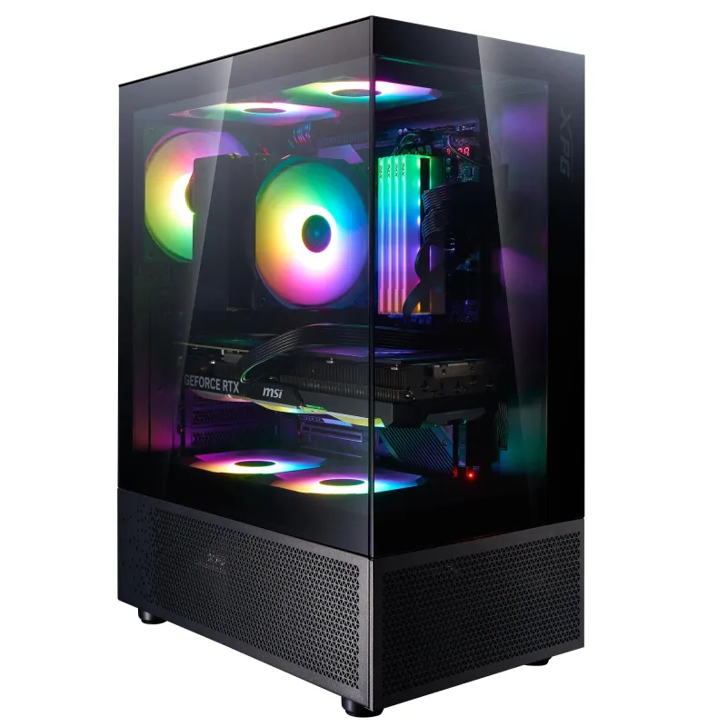 Case-ADATA-INVADER X MINI-MidiTower-Case product features Transparent panel-ATX-MicroATX-MiniITX-Colour