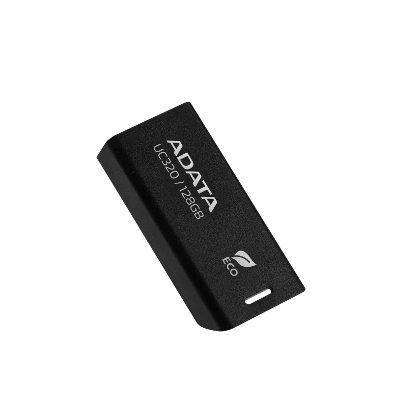 Memory drive flash usb3.2 128g-black uc320-128g-rbk-bk adata
