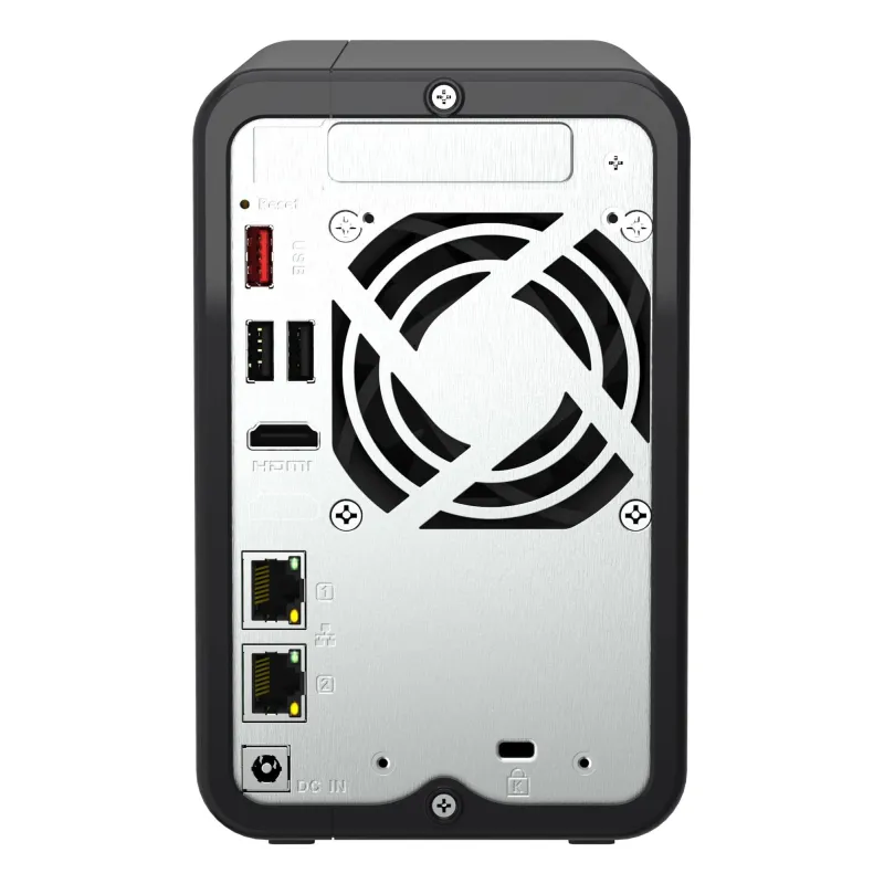 QNAP - 2-Bay desktop NAS - TS-264-8G - Intel Celeron - N5095 4-core - Processor frequency 2.9 GHz - 8 GB