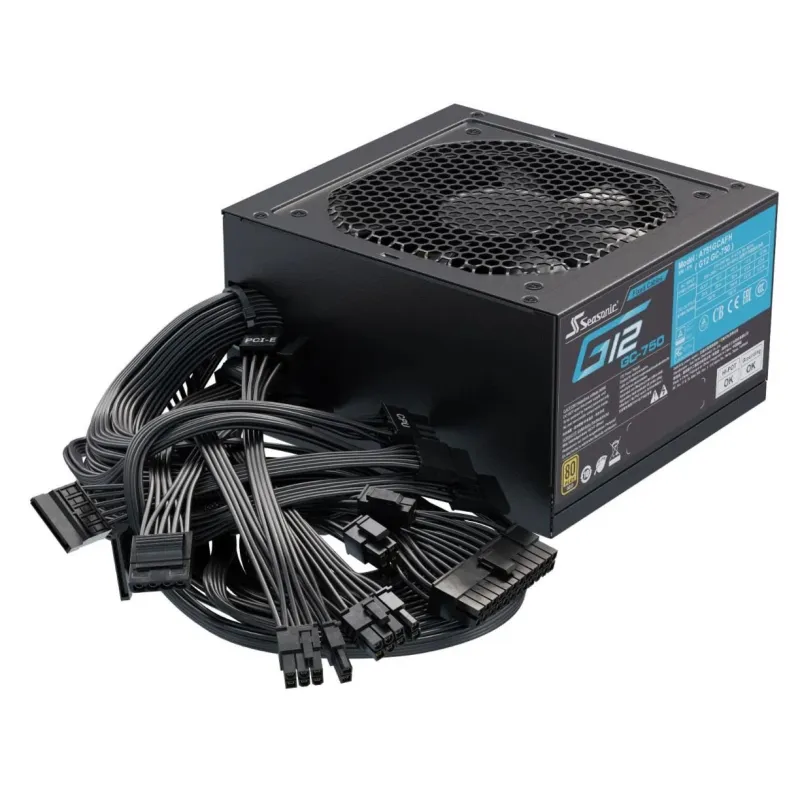 Power Supply-SEASONIC-ATX-PC-100 - 240 V-750 W-G12GC-750