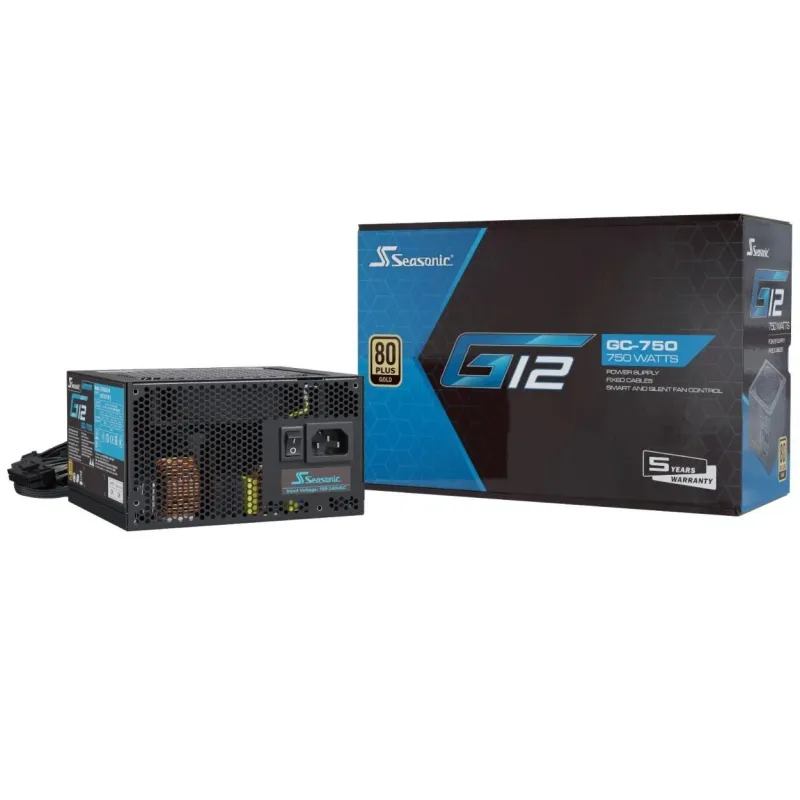 Power Supply-SEASONIC-ATX-PC-100 - 240 V-750 W-G12GC-750