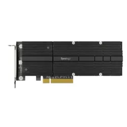 Synology - M2D20 - Dual-slot M.2 NCMe PCIe SSD adapter card for cashe acceleration GT-s - PCIe 3.0 x8