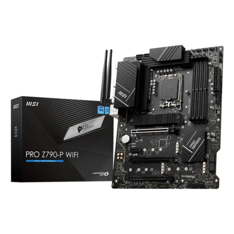 Mainboard-MSI-Intel Z790-LGA1700-ATX-Memory DDR5-Memory slots 4-1xPCI-Express 1x-3xPCI-Express