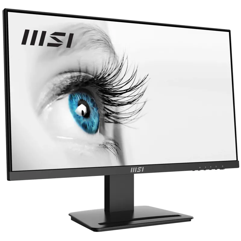 LCD Monitor-MSI-PRO MP243X-23.8-Business-Matte-Panel IPS-1920x1080-16:9-100Hz-4 ms-Speakers-PROMP243X