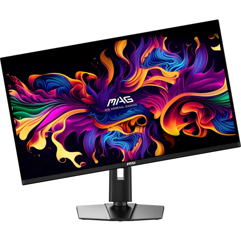 Monitor-MSI-31.5-Gaming-Panel QD-OLED-3840x2160-16:9-165Hz-0.03 ms-Swivel-Pivot-Height adjustable-Tilt-Colour