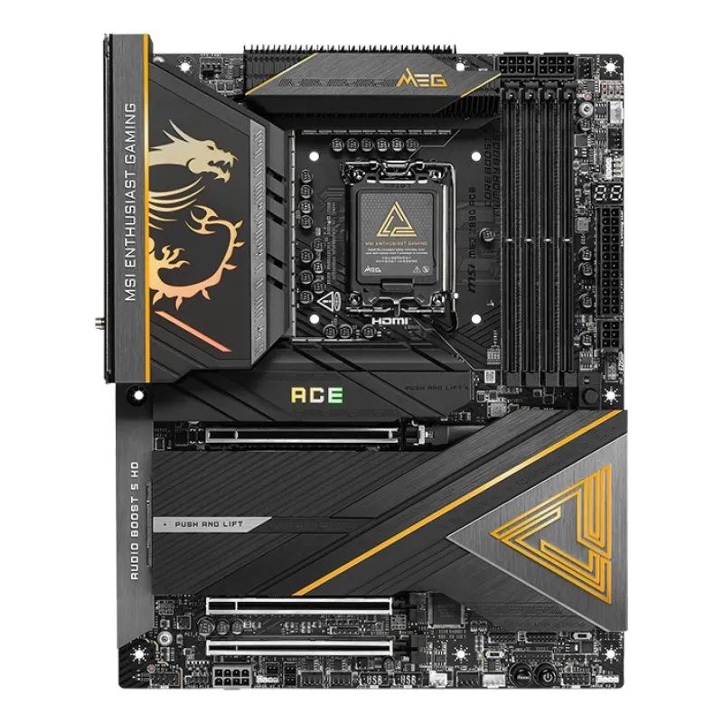 Mainboard-MSI-Intel Z890-LGA1851-ATX-Memory DDR5-Memory slots 4-3xPCI-Express 16x-5xM.2-1xHDMI-1xAudio-In-1xAudio-Out-11xUSB