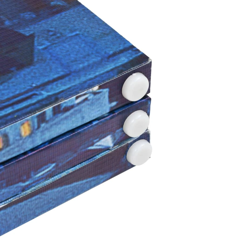 vidaXL istabas aizslietnis, 120x170 cm, saliekams, Parīze naktī