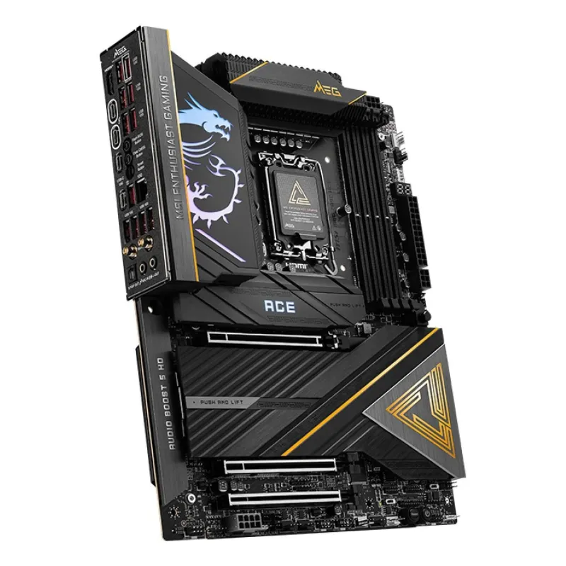 Mainboard-MSI-Intel Z890-LGA1851-ATX-Memory DDR5-Memory slots 4-3xPCI-Express 16x-5xM.2-1xHDMI-1xAudio-In-1xAudio-Out-11xUSB