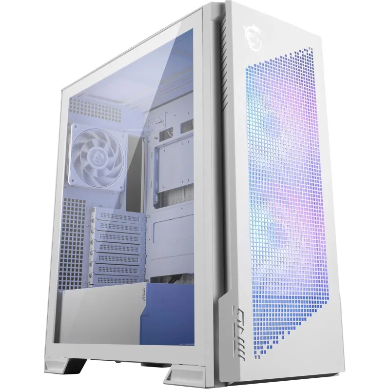 Case-MSI-ATX-micro ATX-Mini-ITX-EATX-White-Midi Tower-PC-VELOX300RAIRFLOWPZWH