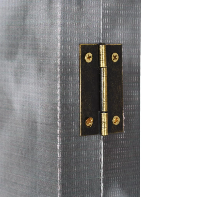 vidaXL istabas aizslietnis, 120x170 cm, saliekams, Londona, melnbalts