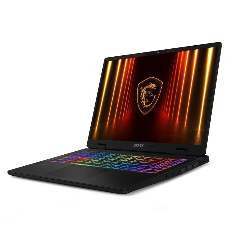Notebook-MSI-Crosshair-16 HX AI D2XWGKG-CPU Core Ultra-U9-275HX-2700 MHz-16-2560x1600-RAM 32GB-DDR5-5600 MHz-SSD 1TB-NVIDIA