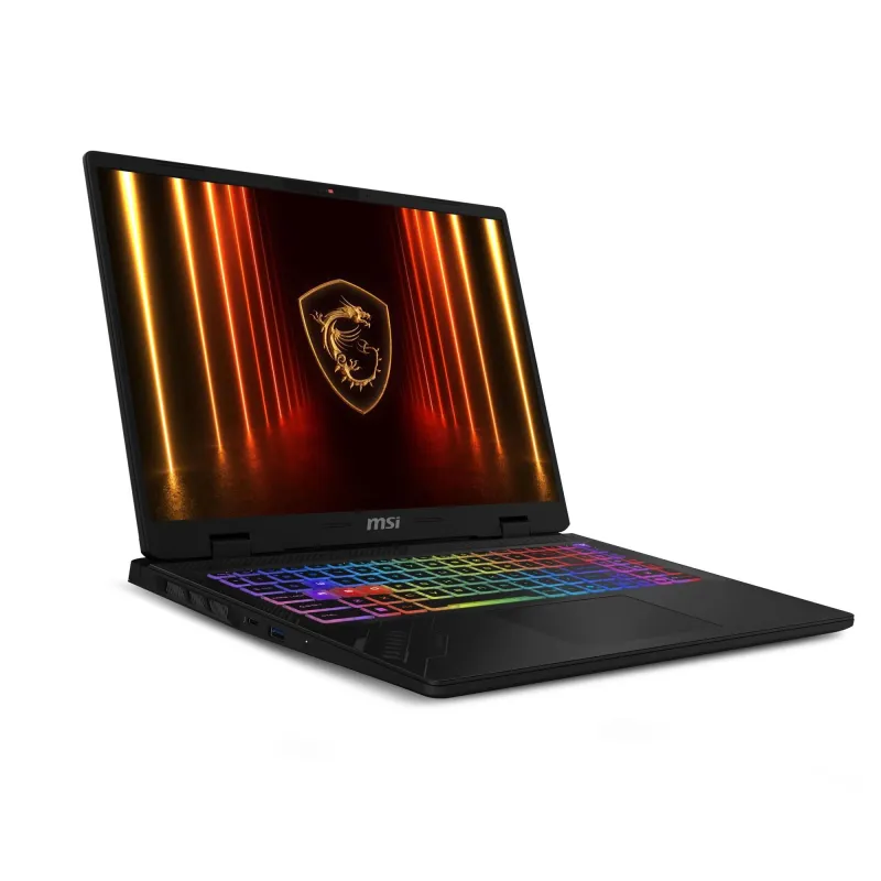 Notebook-MSI-Crosshair-16 HX AI D2XWGKG-CPU Core Ultra-U9-275HX-2700 MHz-16-2560x1600-RAM 32GB-DDR5-5600 MHz-SSD 1TB-NVIDIA