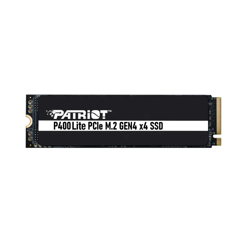 SSD-PATRIOT-P400 Lite-1TB-M.2-PCIE-NVMe-Write speed 2700 MBytes-sec-Read speed 3500 MBytes-sec-3.8mm-P400LP1KGM28H