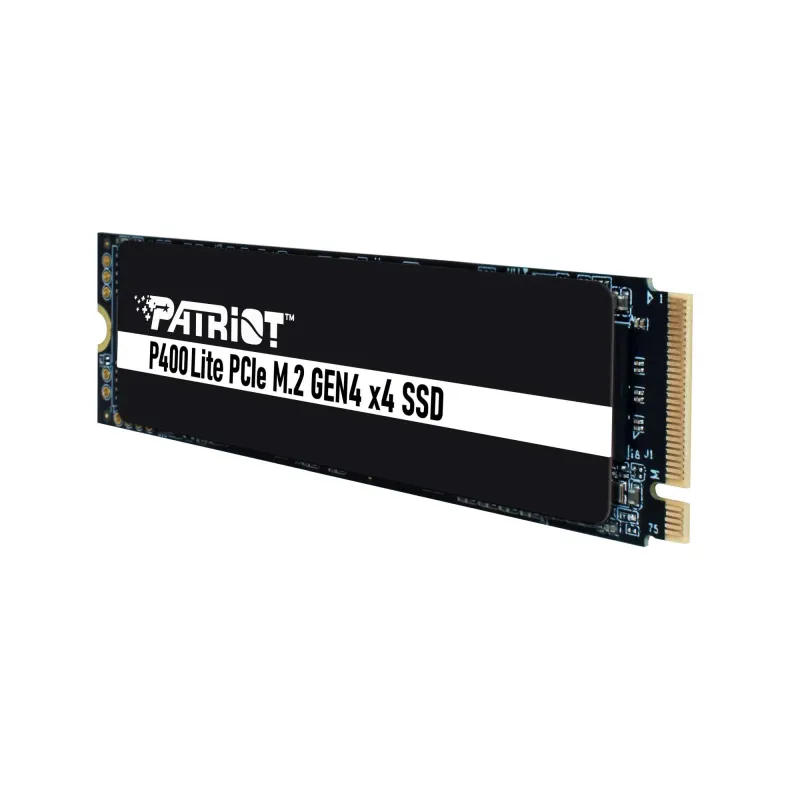 SSD-PATRIOT-P400 Lite-1TB-M.2-PCIE-NVMe-Write speed 2700 MBytes-sec-Read speed 3500 MBytes-sec-3.8mm-P400LP1KGM28H